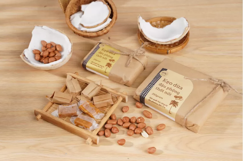 Peanut coconut candy-Deluxe Group Tours